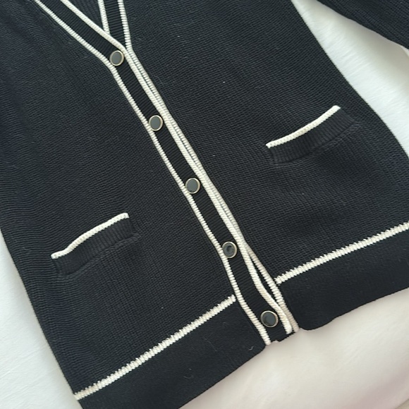 525 America Tipped Oversized Cardigan - Picture 8 of 8